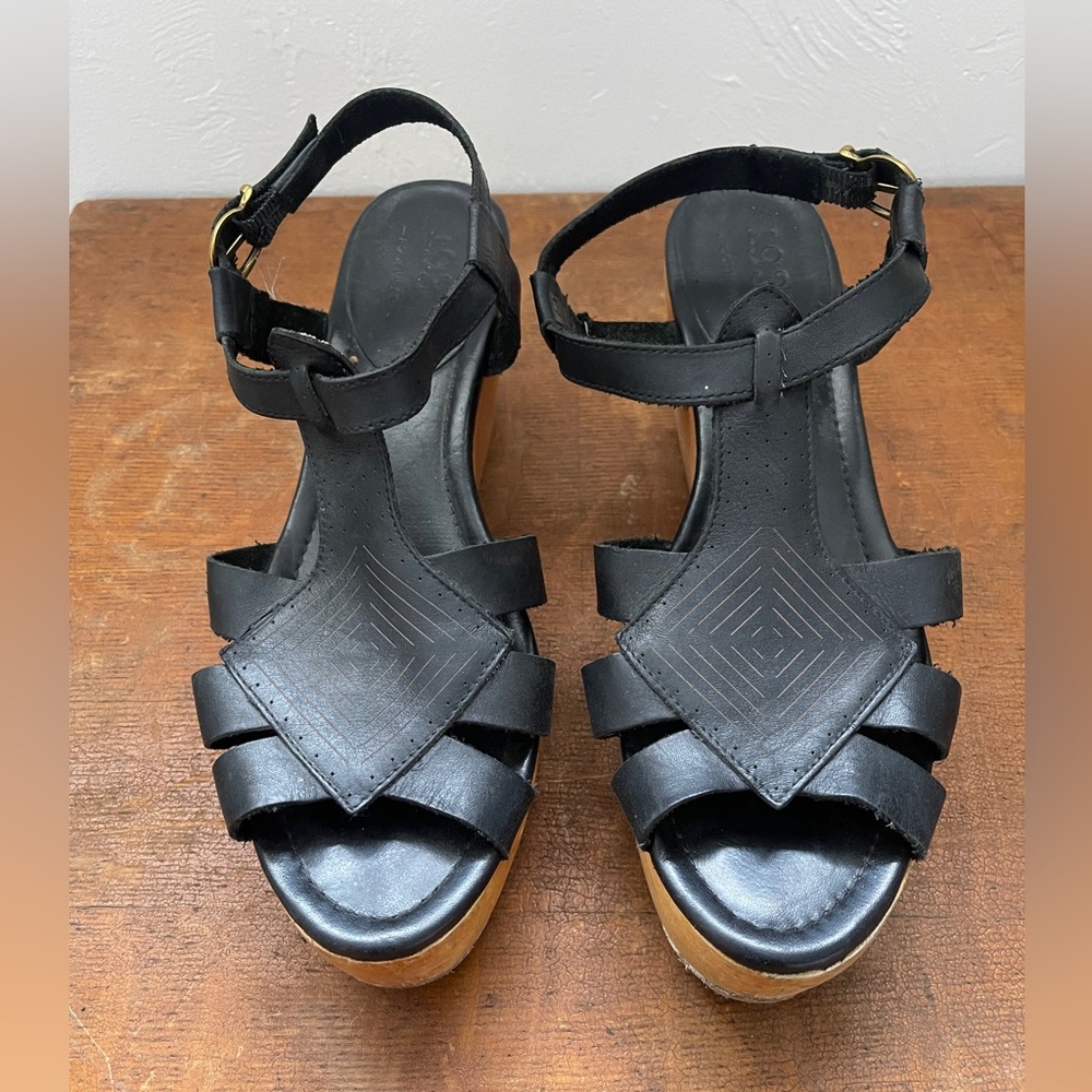 Madewell platform sandals // size 9